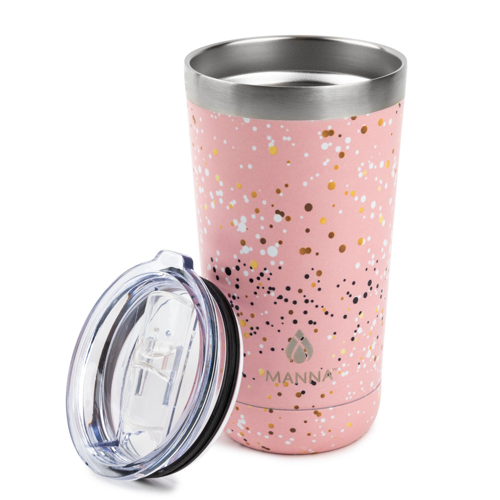 
                  
                    Pink Gold Splatter / 18 oz
                  
                