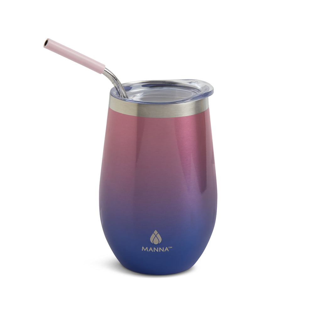 17 oz Straw Wine Tumbler