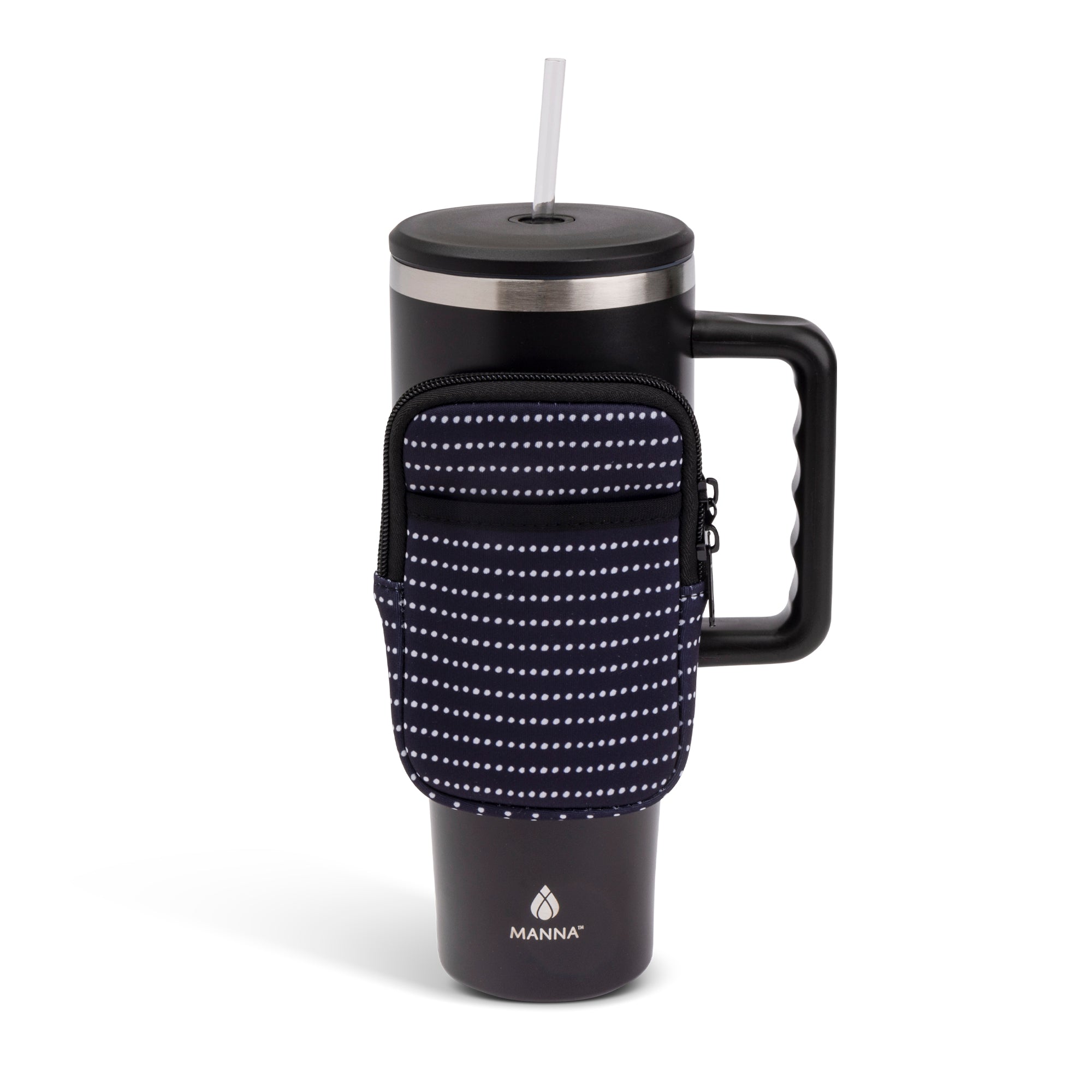 40 oz Agenda Tumbler/ Detachable Pocket