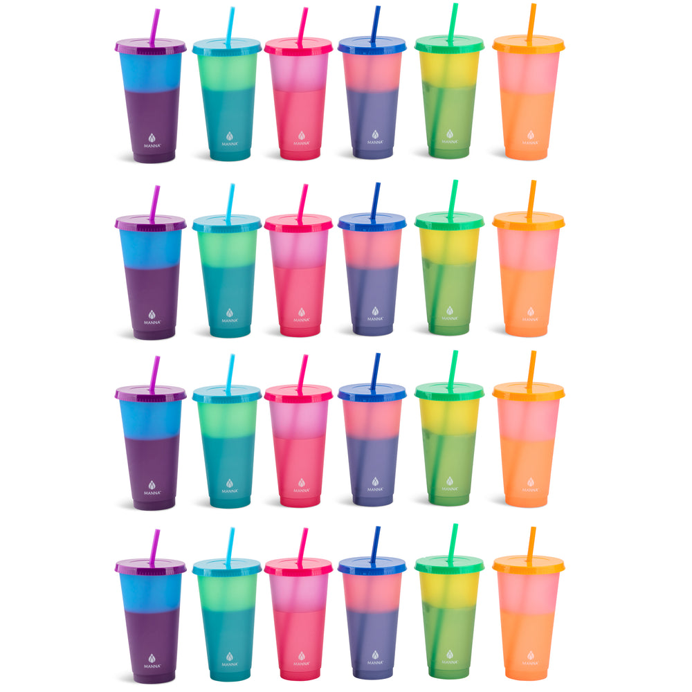 
                  
                    24-Piece Rainbow Color-Changing Cups
                  
                